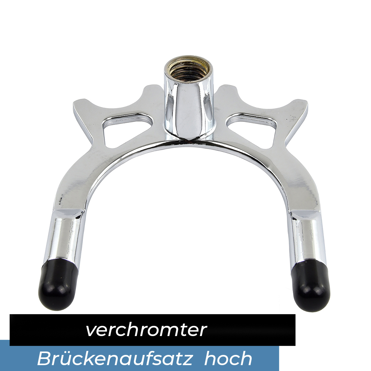 Brückenqueue zweiteilig 145 cm - chrom hoch – Bild 4