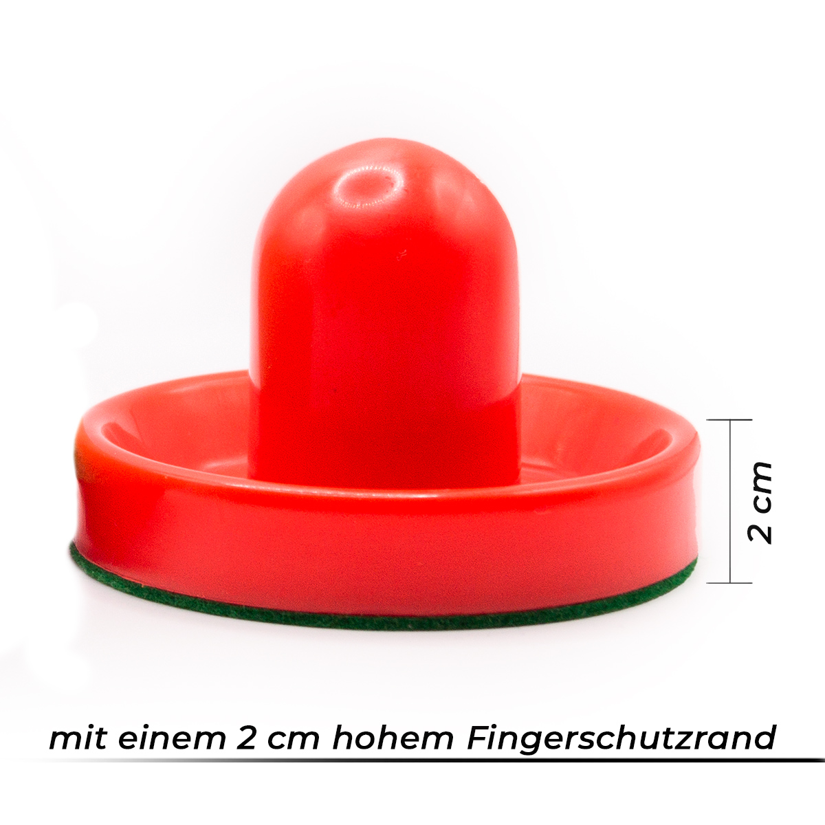 Bandito - Airhockey Pusher Standard 95 mm Set (4St. + 4 Filz) – Bild 4