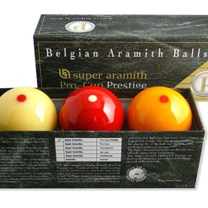 Kugeln Carom Super Aramith Pro-Cup Prestige 61,5 mm