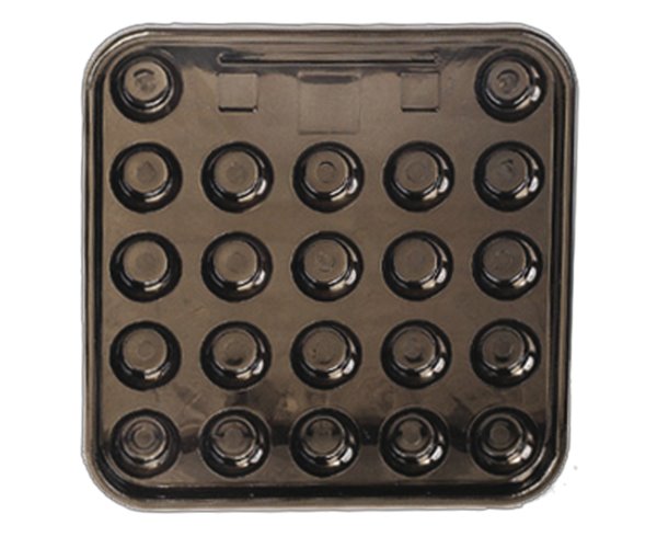 Balltablett für 22 Snookerkugeln (52 mm)