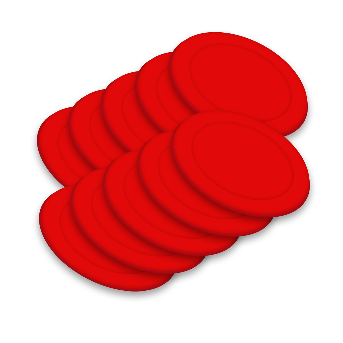 Bandito - Airhockey Puck 63 mm 10er-Set – Bild 6