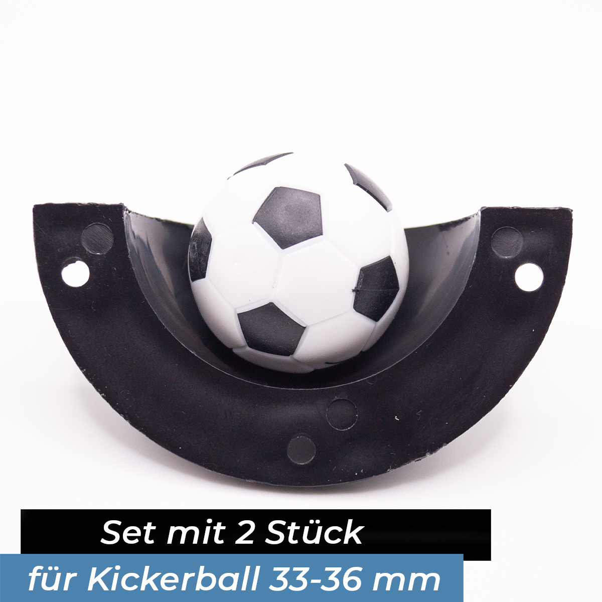 Bandito - Balleinwurfschale für Kickertisch Set (2 St.) – Bild 2