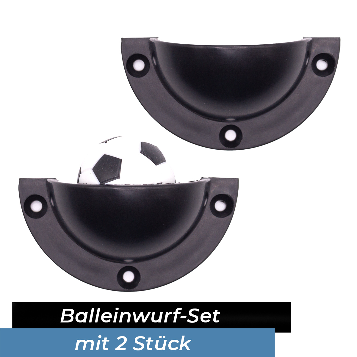 Bandito - Balleinwurfschale für Kickertisch Set (2 St.) – Bild 6