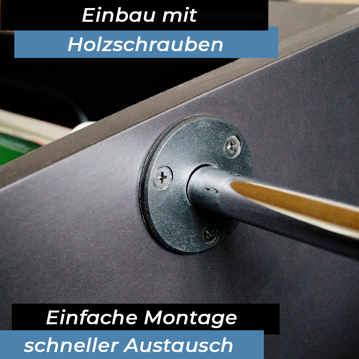 Bandito - Flanschlager für 16 mm Kickerstangen Stangenset (2 St.) – Bild 3