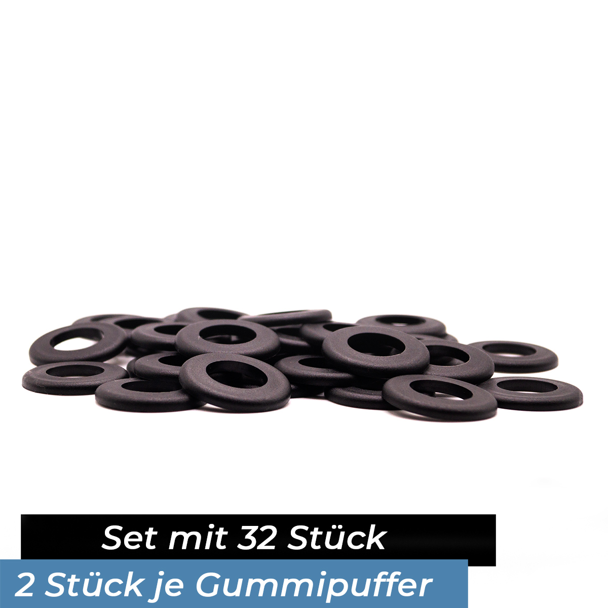 Bandito - Gleitring Scheiben Set (32 St.) für 16 mm Kickerstange – Bild 2