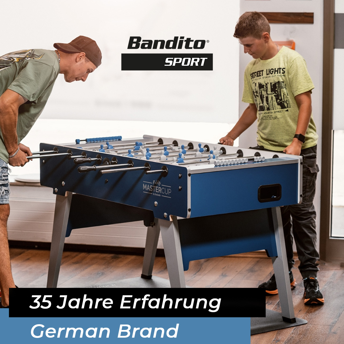 Bandito - Kickerball Kork weiss 34 mm Set (5 St.) – Bild 5