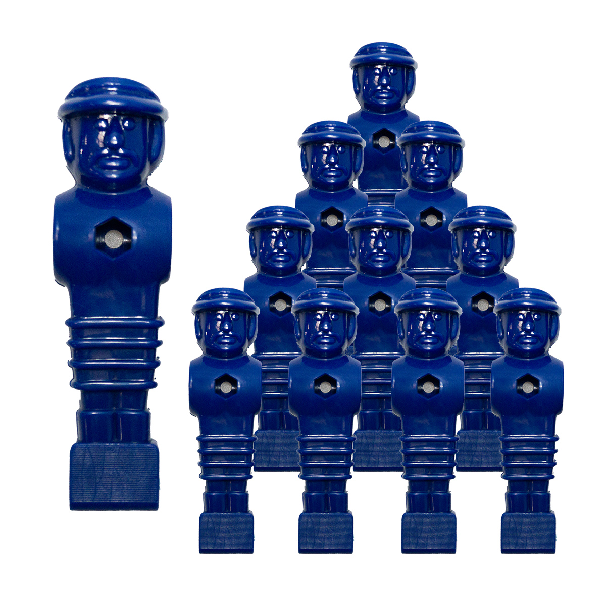 Bandito - Kickerfigur MasterCup blau für 16 mm Kickerstangen (11 St.)