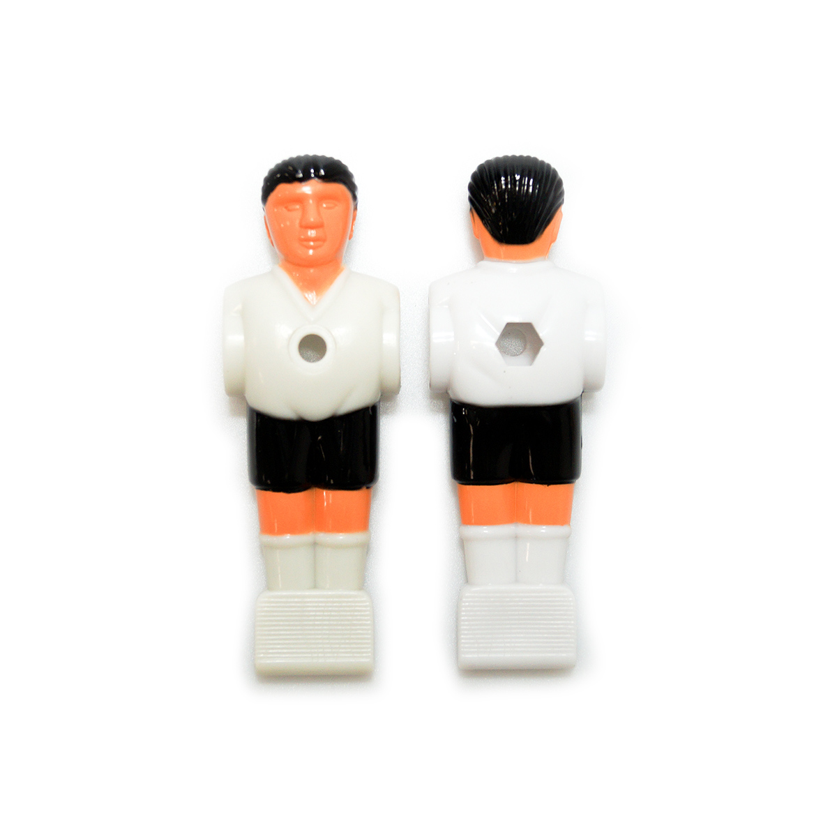 Bandito - Kickerfigur Profi weiß/schwarz für 16 mm Kickerstangen (1 St.)