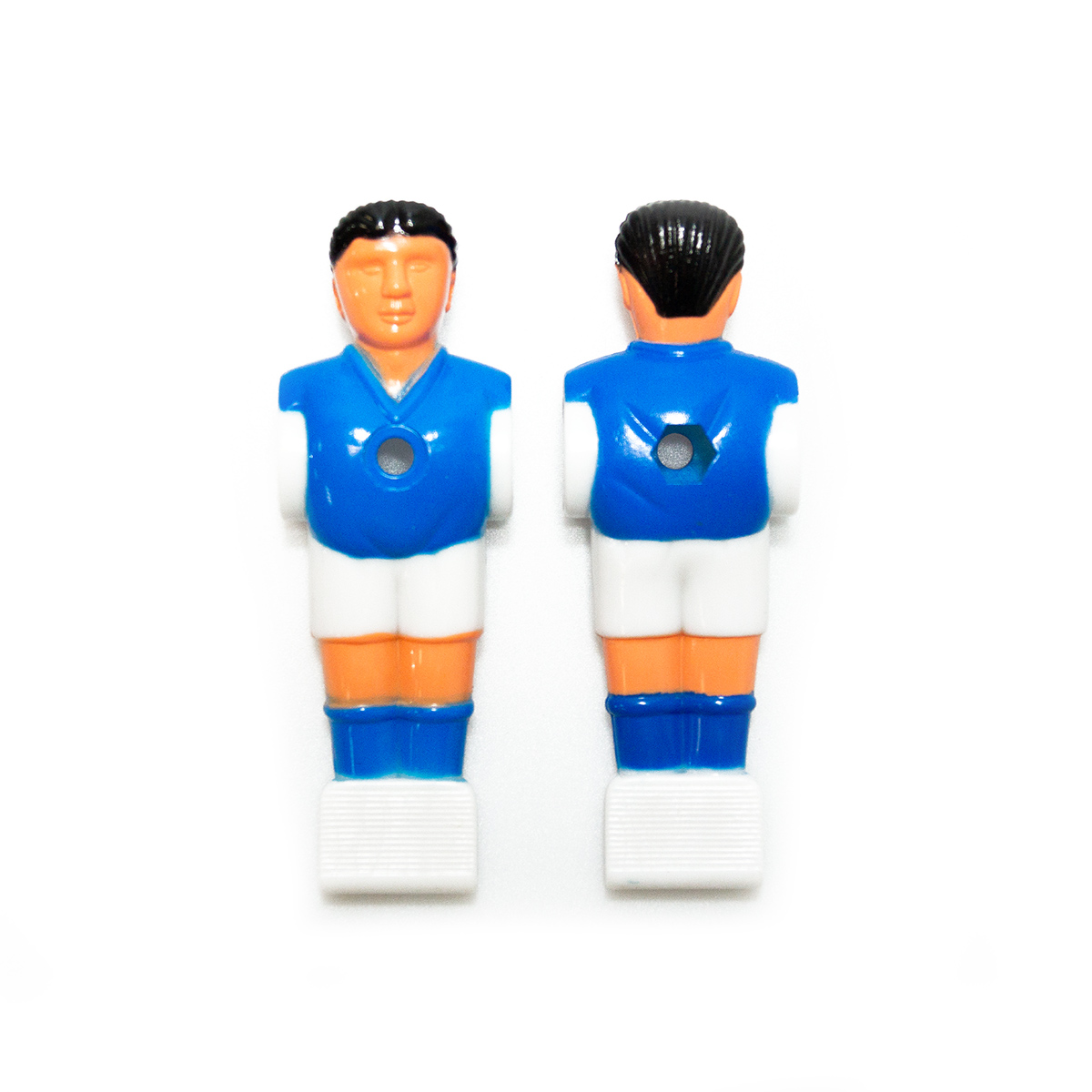 Bandito - Kickerfigur Profi blau/weiß für 16 mm Kickerstangen (11 St.) – Bild 6