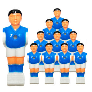 Bandito - Kickerfigur Profi blau/weiß für 16 mm Kickerstangen (11 St.)