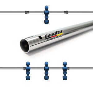 Bandito - Kickerstange Hohl/Rohr 13mm - 3-Loch Torwart/Sturm
