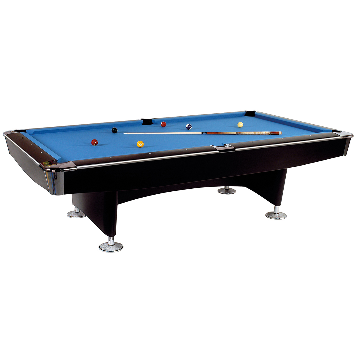 Billardtisch Club Master 8 ft. Schwarz – Bild 2