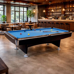 Billardtisch Club Master 8 ft. Schwarz