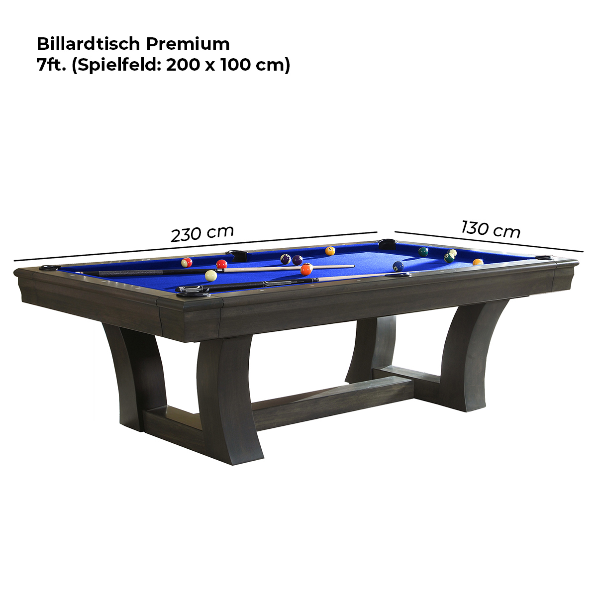 Billardtisch Premium 7 ft. – Bild 3