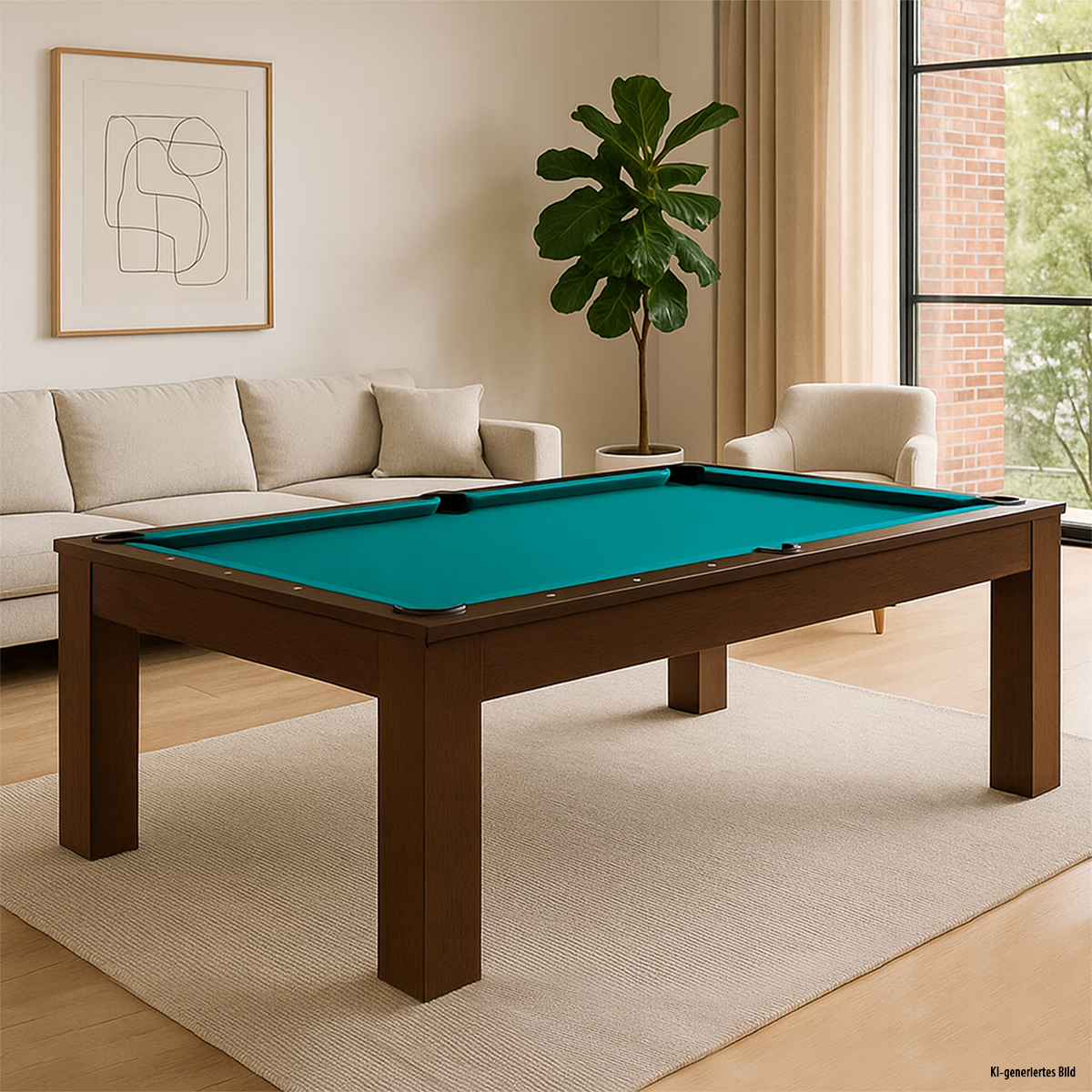 Billardtisch Trento 7ft. Walnuss – Bild 5
