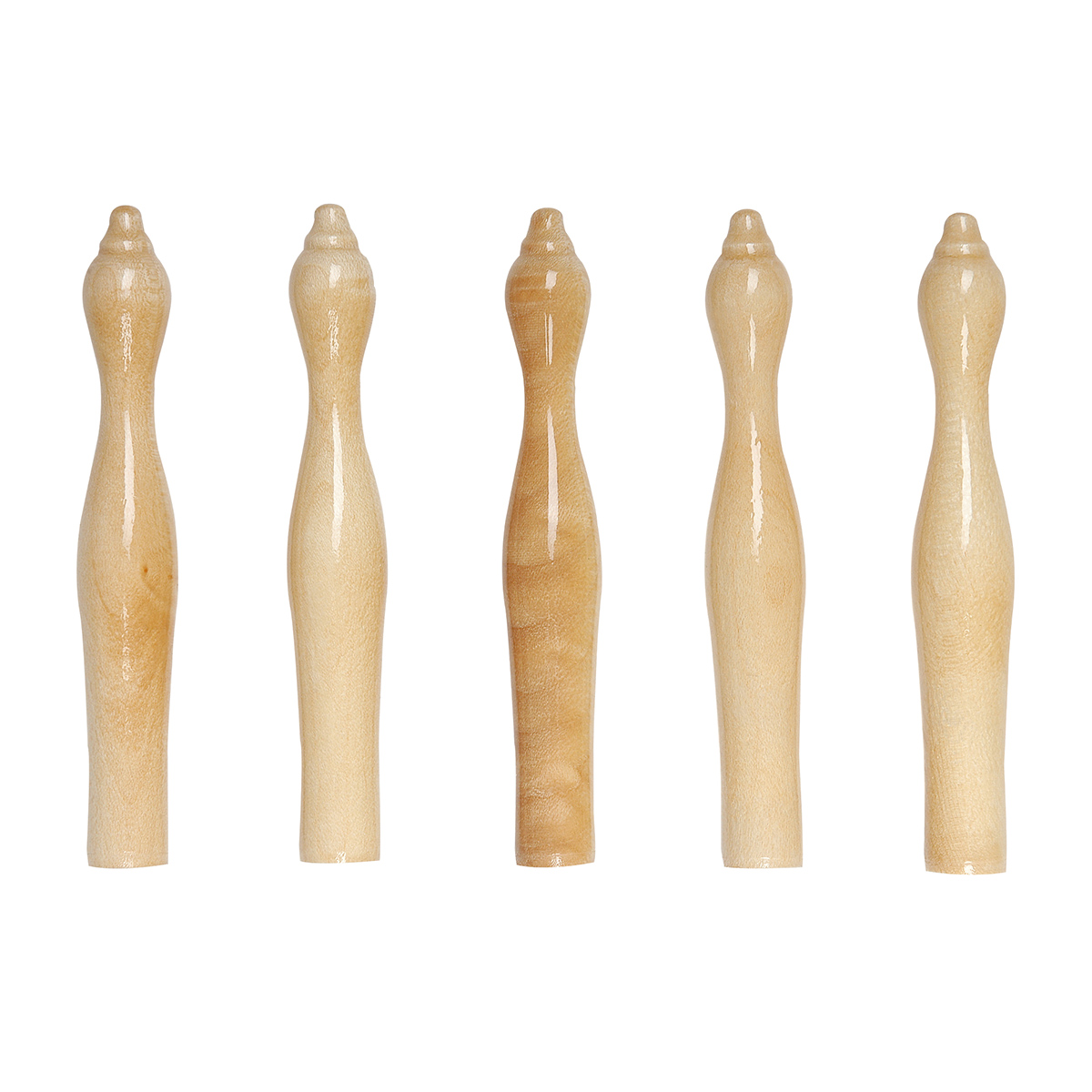 Holzkegel für Kegelbillard (5 St.)