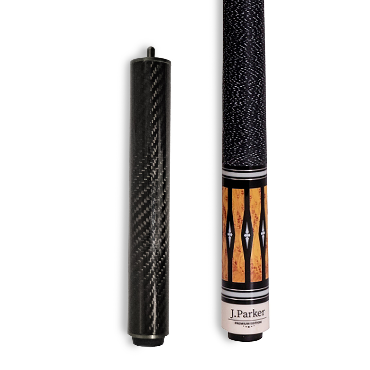 J. Parker - Queue-Verlängerung 20 cm Carbon Extension für J.Parker Premium PE-1 bis PE-5