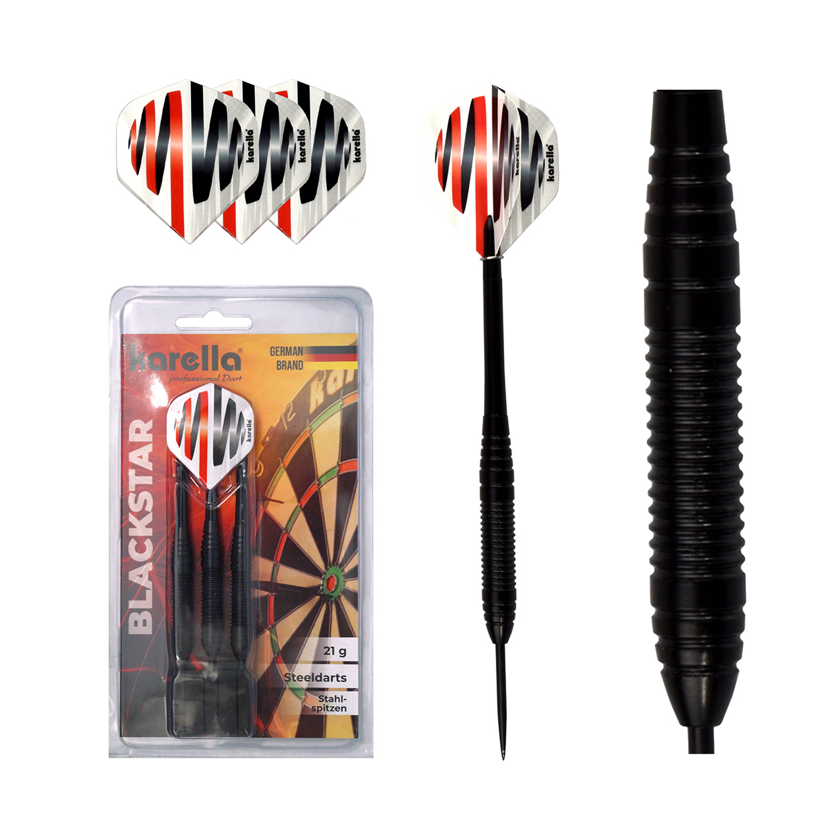 Karella - Steeldart Blackstar 21 gr. – Bild 4