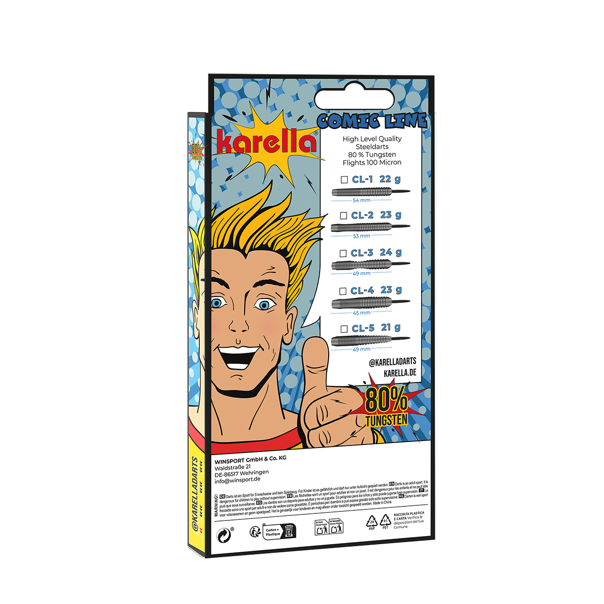 Karella - Steeldart Comic Line CL-1 22 gr. – Bild 6