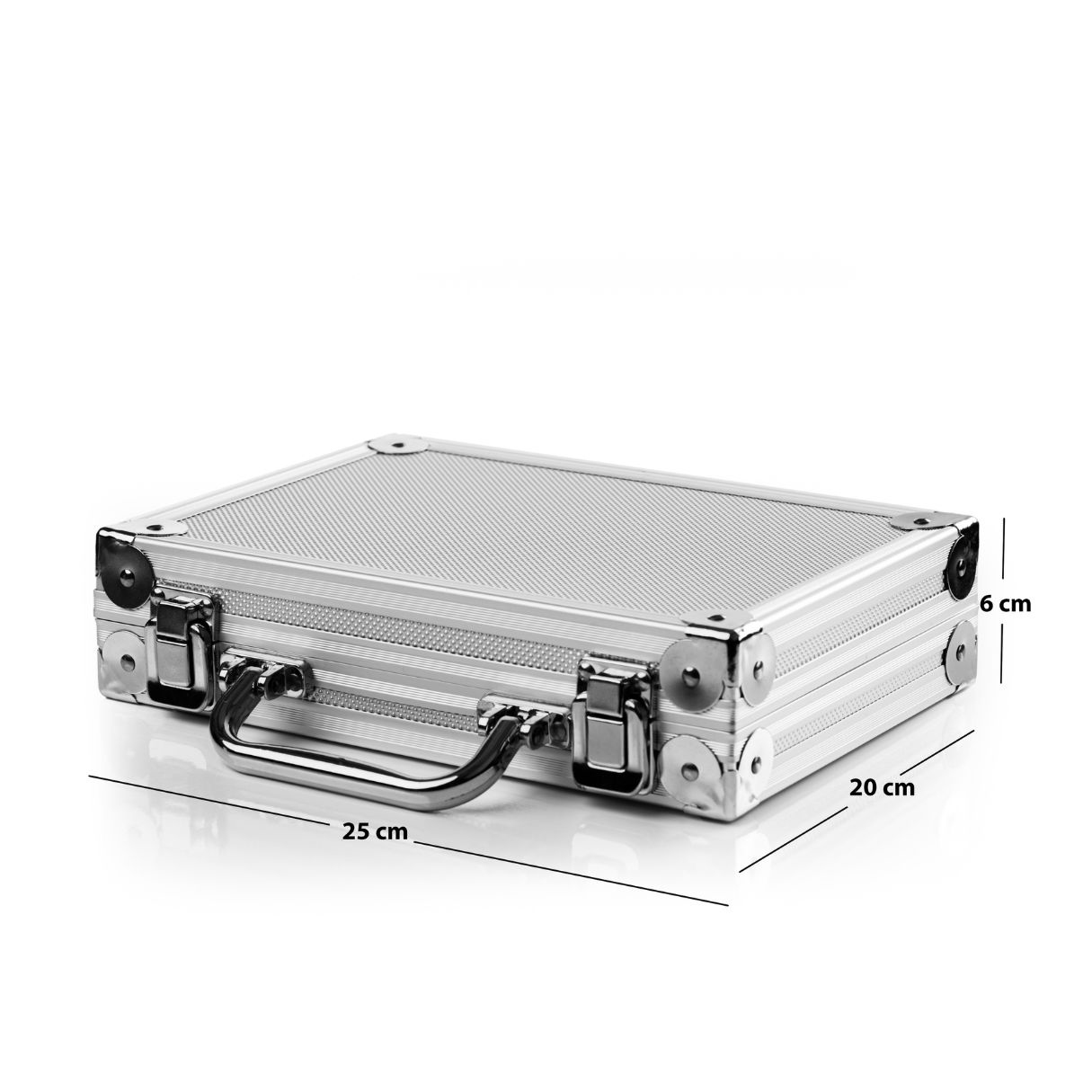 PAK - Dart Koffer Luxus Alu silber – Bild 3