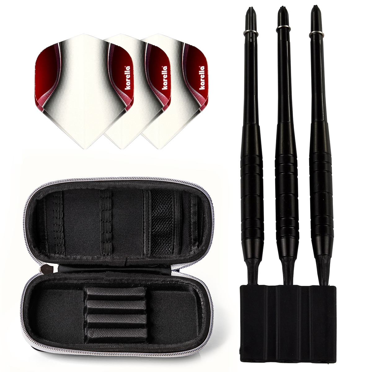 Karella - Dartset Winner Blackstar Softdart inkl. Dartcase – Bild 7