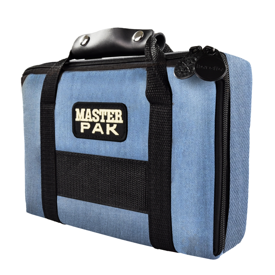 MASTER PAK - Darttasche Jeans Edition