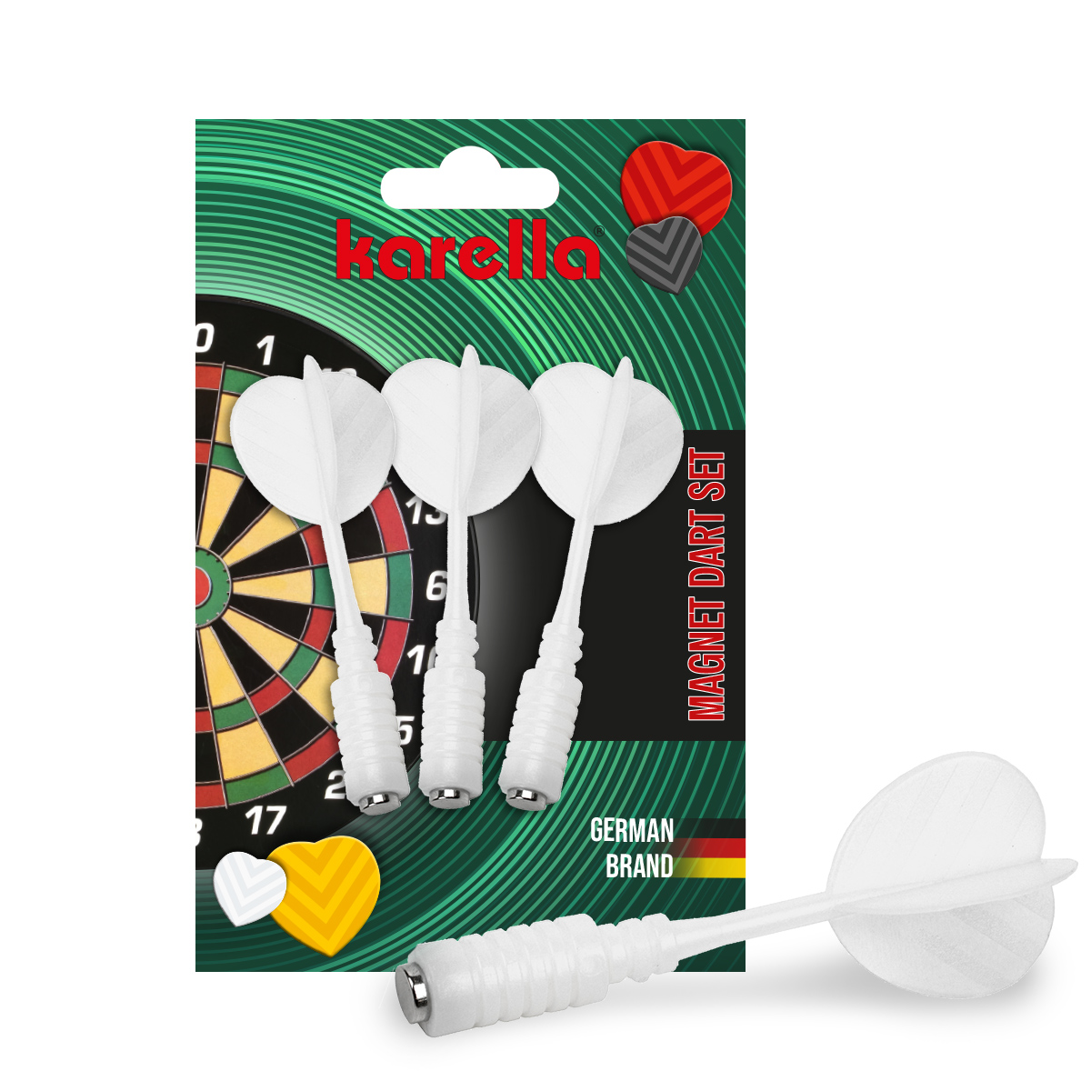 Karella - Magnet Dartpfeile Set (3 St.)