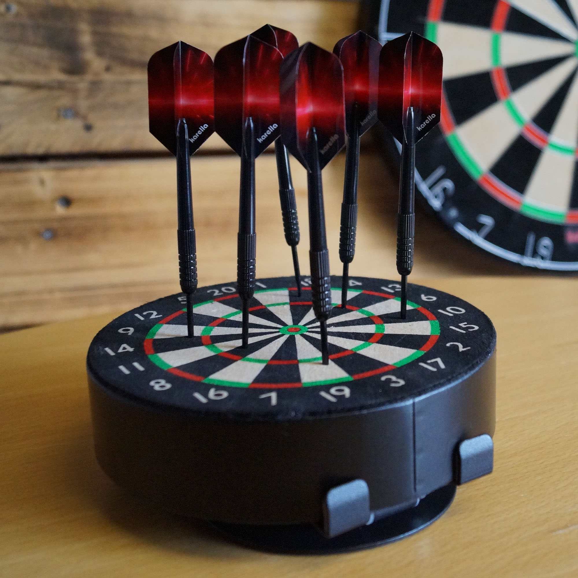 Karella - Mini Dartboard Bulli inkl. 2 Satz Mini-Darts – Bild 5