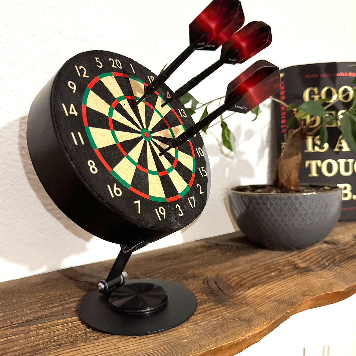 Karella - Mini Dartboard Bulli inkl. 2 Satz Mini-Darts – Bild 7