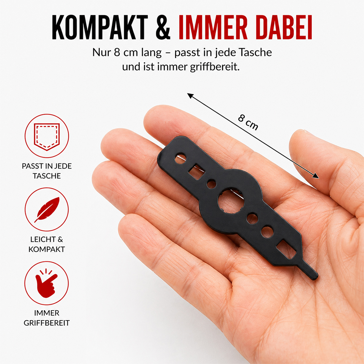 Karella - Dartschlüssel Multi Fixit – Bild 2