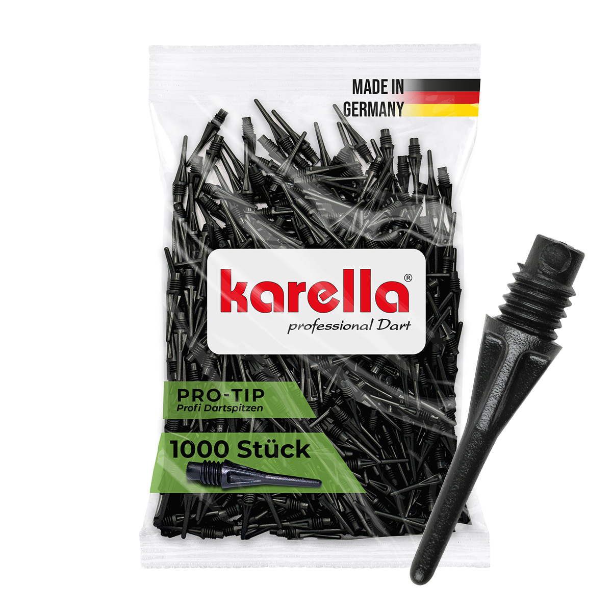 Karella - Dartspitzen soft PRO-TIP 2BA Gewinde 1000 St.