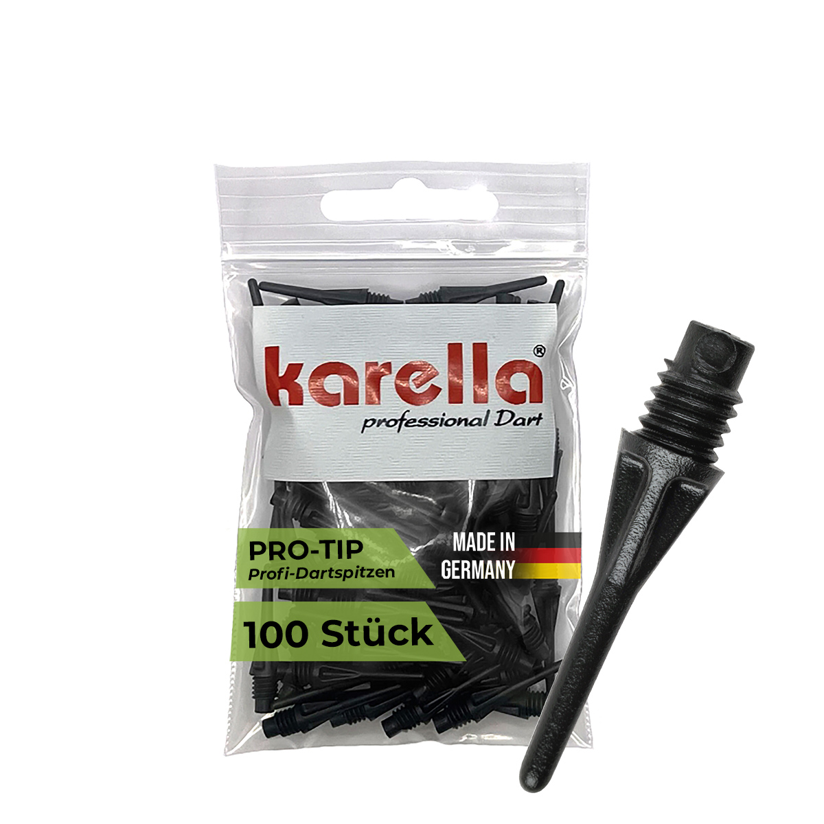 Karella - Dartspitzen soft PRO-TIP 2BA Gewinde 100 St.
