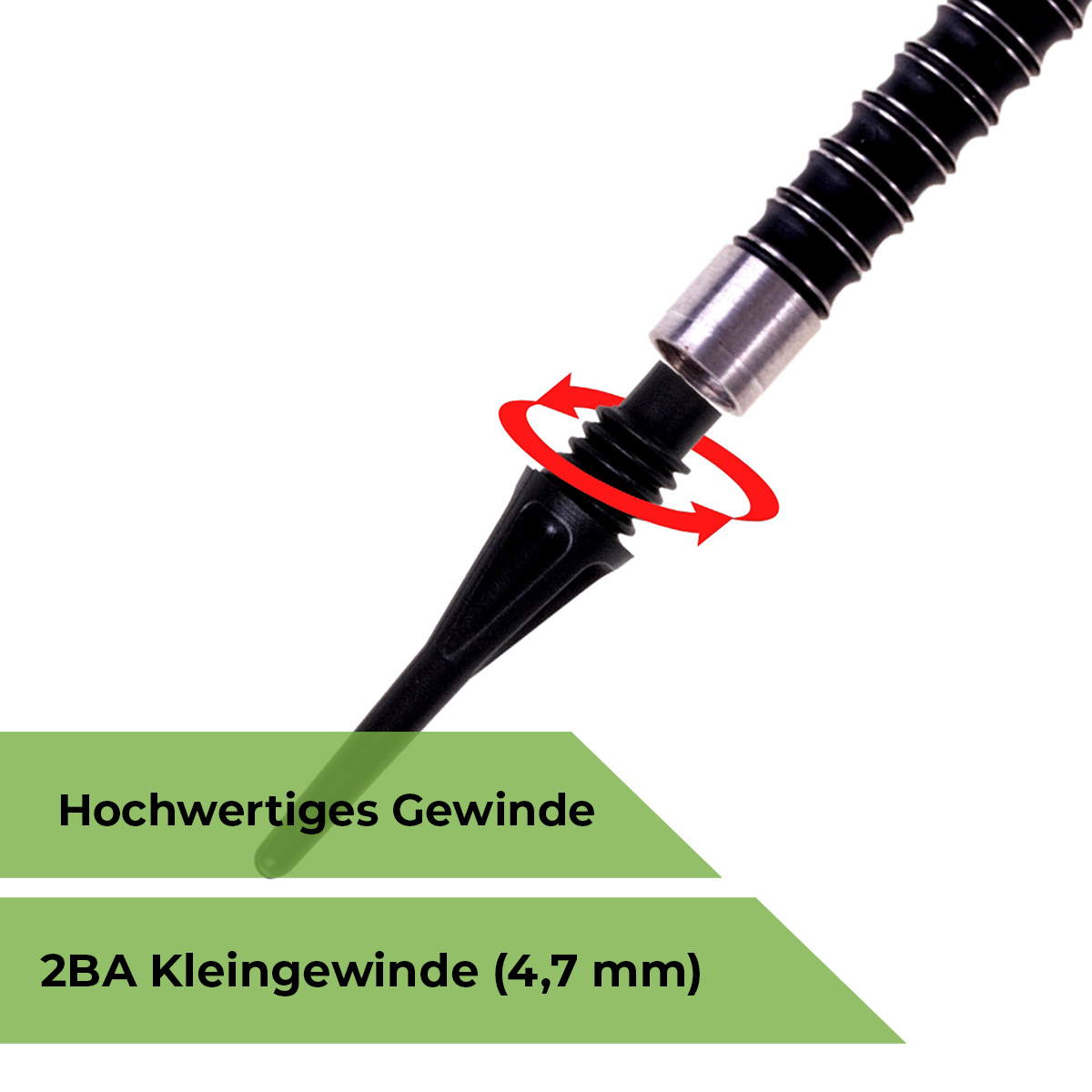 Karella - Dartspitzen soft PRO-TIP 2BA Gewinde 100 St. – Bild 2