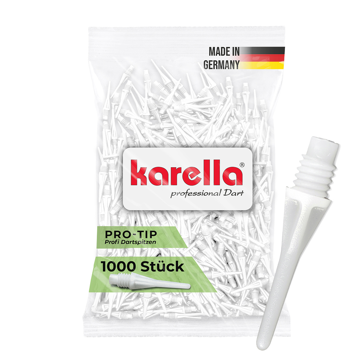 Karella - Dartspitzen soft PRO-TIP 2BA Gewinde 1000 St.