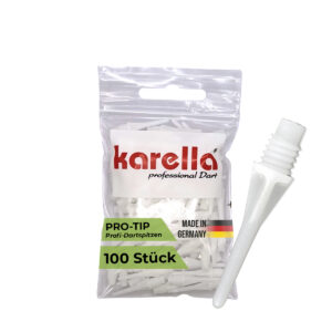 Karella - Dartspitzen soft PRO-TIP 2BA Gewinde 100 St.