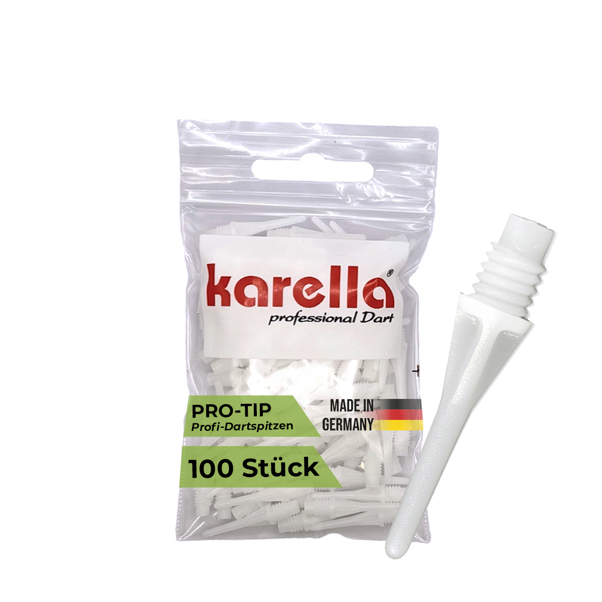 Karella - Dartspitzen soft PRO-TIP 2BA Gewinde 100 St.
