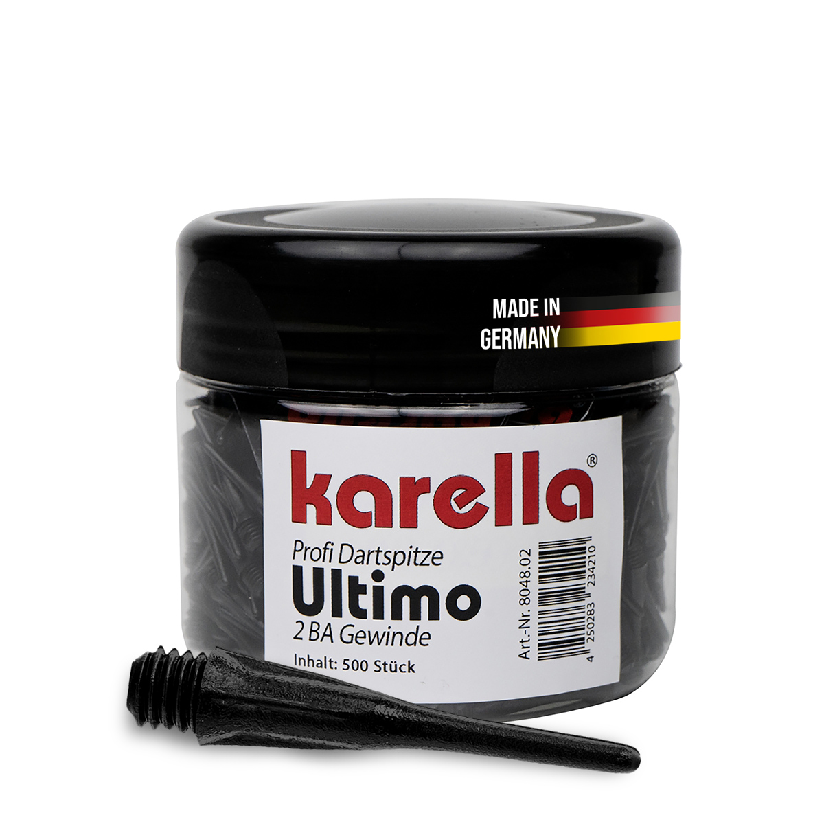 Karella - Dartspitzen soft Ultimo 500 St. in Dose 2BA Gewinde – Bild 5