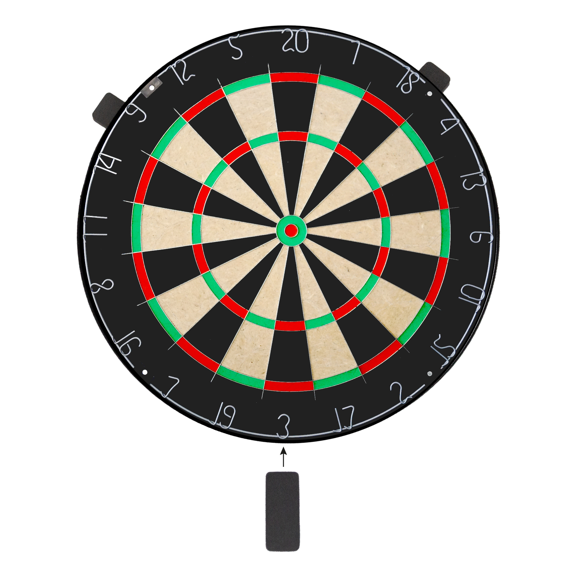 Karella - Dartboard Wedges, Justierkeile Set 3 St. – Bild 2