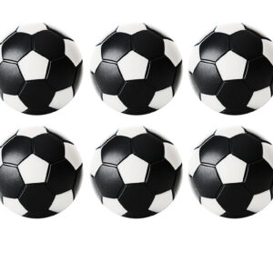 Winspeed - Kickerball 32 mm, schwarz/weiß, 17 gr. Set (10 St.)