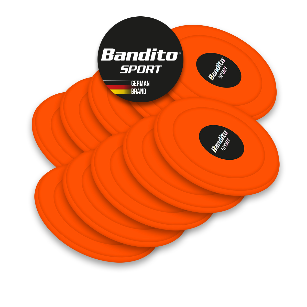 Bandito - Airhockey Puck SpeedFire 70 mm Set (10 St.) – Bild 3