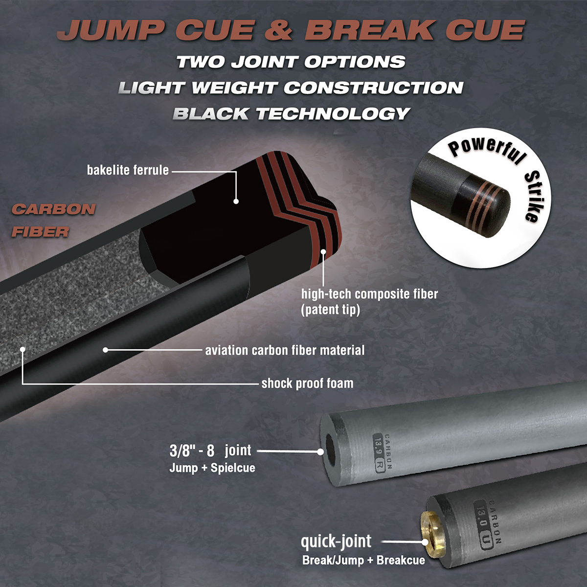 Robertson - Queue HiPower Carbon Break – Bild 3