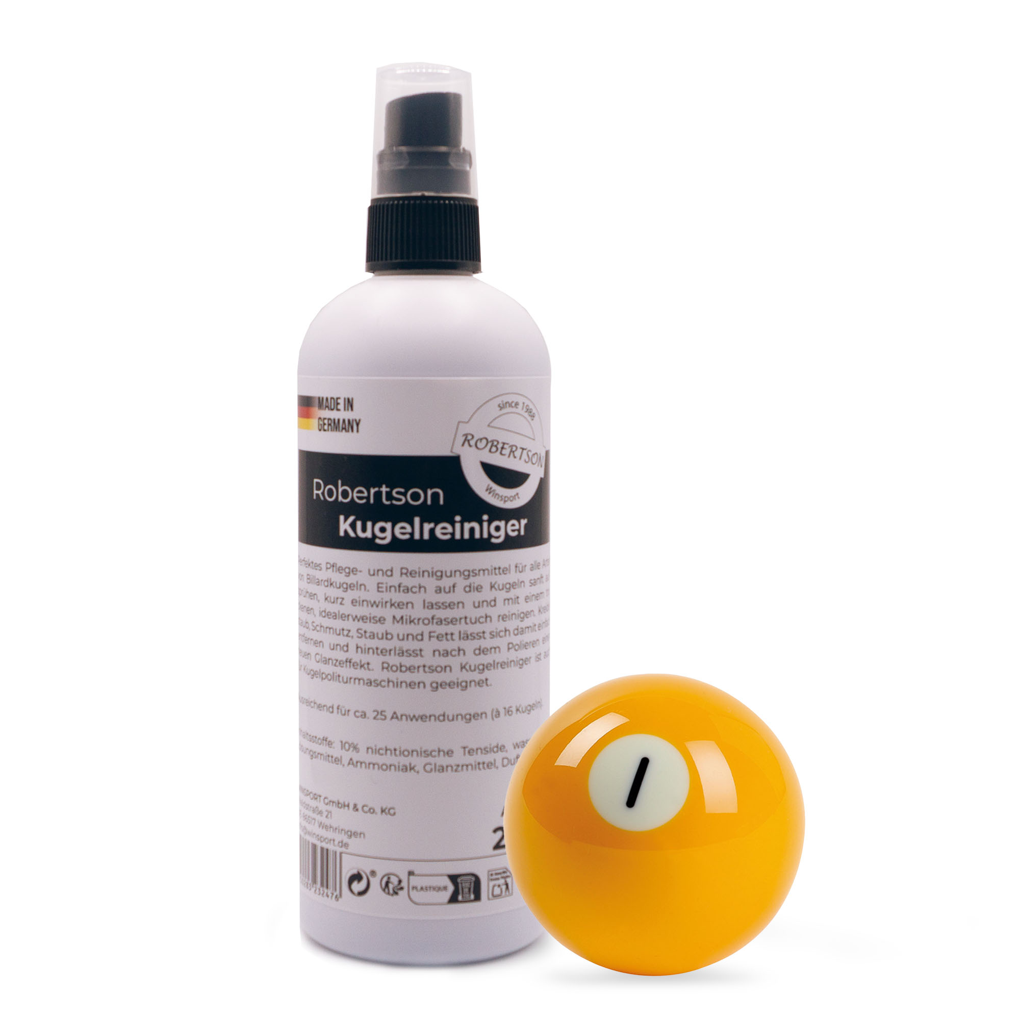 Robertson - Billard Kugelreiniger 200 ml