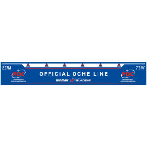 Winmau - Abwurflinie Oche Line PDC Blue