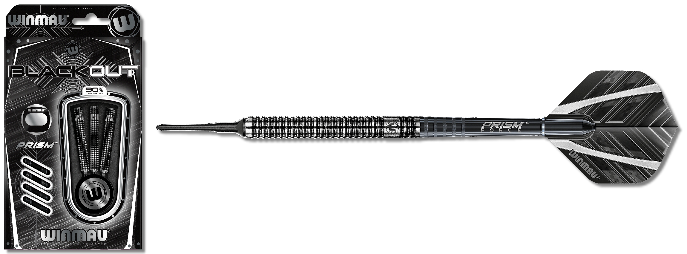 Winmau - Softdart Blackout 18 gr.