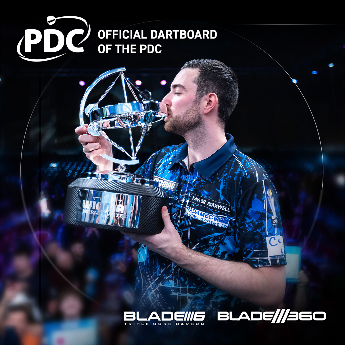 Winmau - Dartboard Blade 6 360° – Bild 9