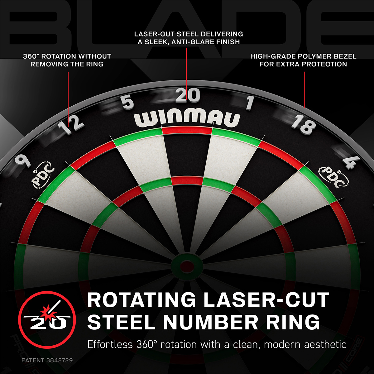 Winmau - Dartboard Blade X – Bild 7