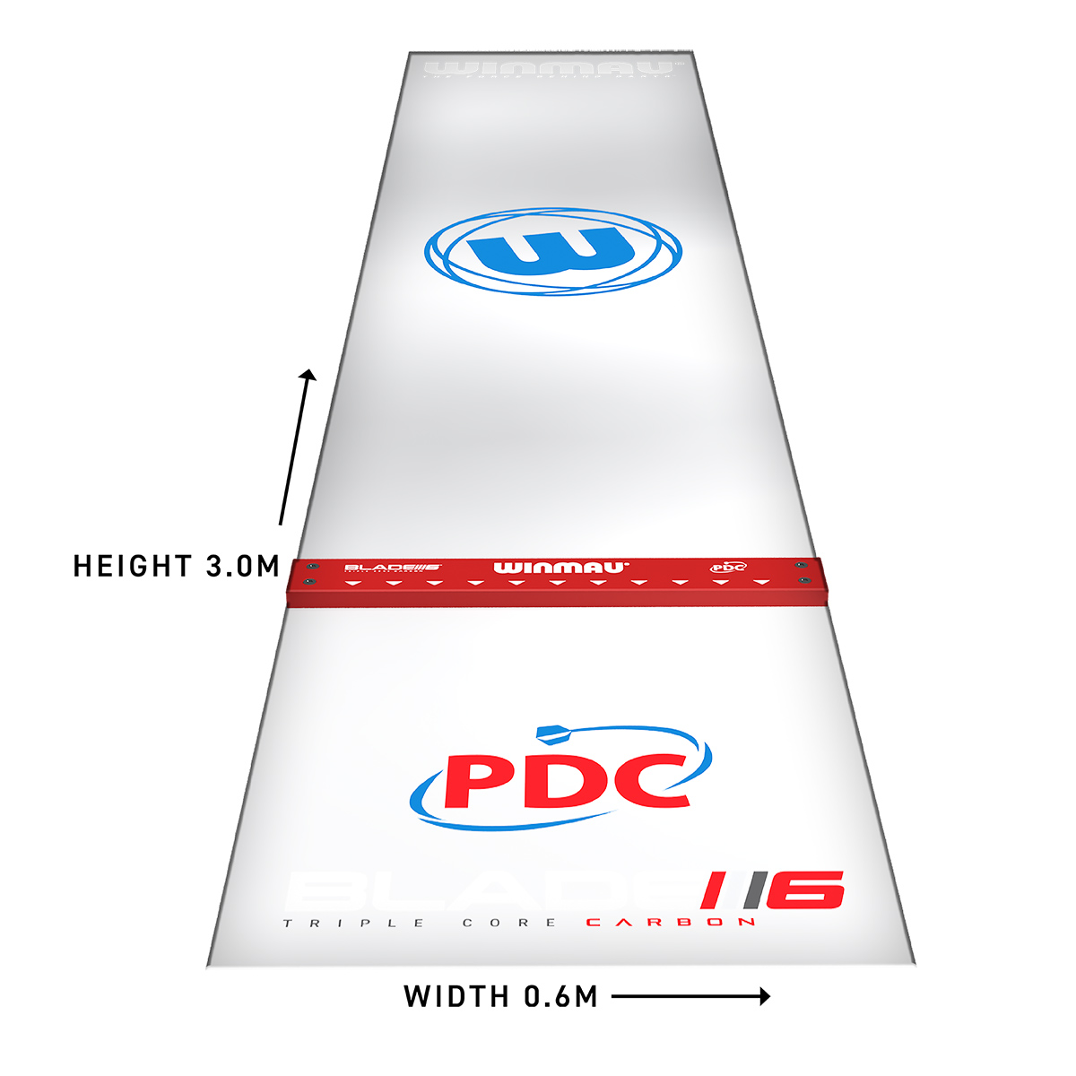 Winmau - Dartmatte Clearzone – Bild 3