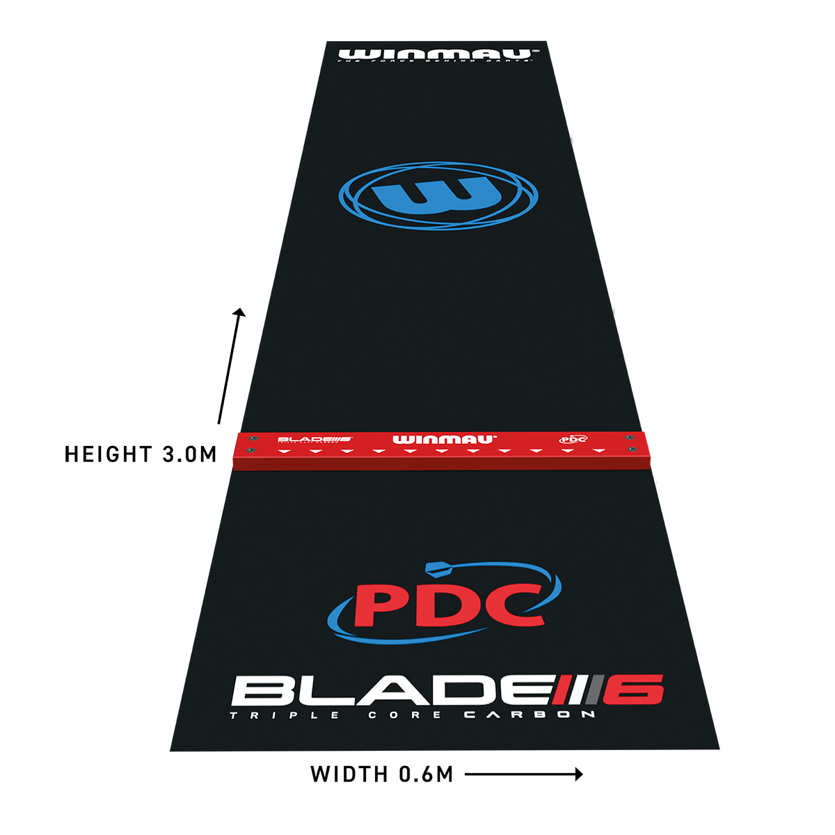 Winmau - Dartmatte Pro Zone Precision Blade 6 – Bild 3