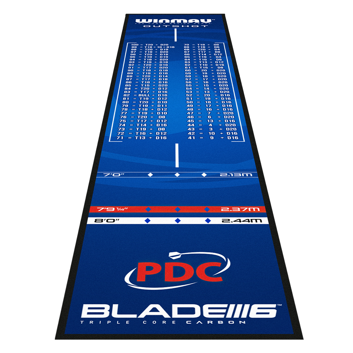 Winmau - Dartmatte OUTSHOT