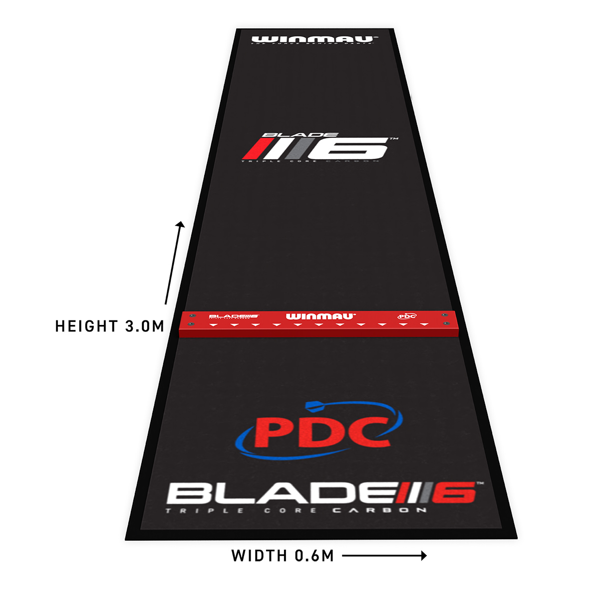 Winmau - Dartmatte Pro Zone Soft Blade 6 – Bild 3